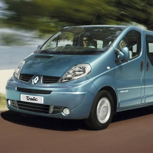 Nine seat minibus for rent
